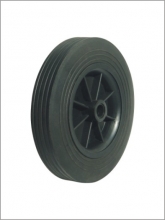 Garbage bin solid wheels 6"x1.5"