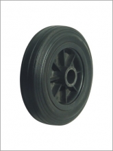 Solid Wheelie Bin wheels 8"x1.6"