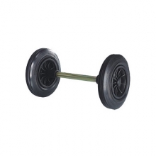 Waste Bin Wheels with Axles, Trash Bin Wheels with Axles