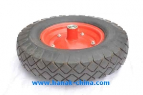 Wheelbarrow Puncture Proof Wheels 16"x4.00-8